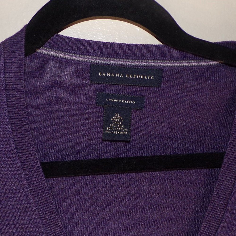 BANANA REPUBLIC SWEATER 75% Silk - Picture 5 of 7